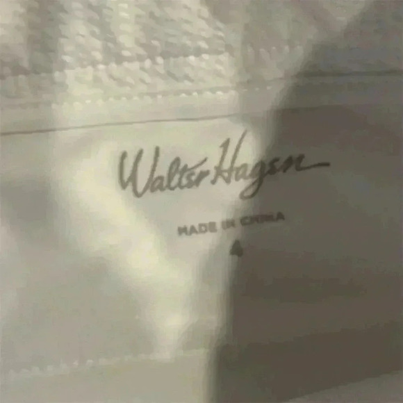 Walter Hagen Women's White Chino Shorts Size 4 Casual 5" Inseam - Picture 6 of 11